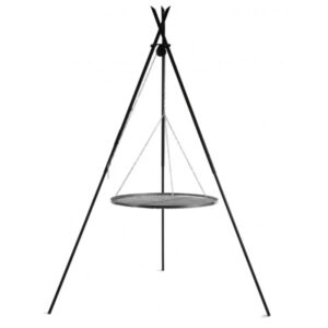 Cook King âTIPIâ 210 cm trefod med 60 cm stålrist
